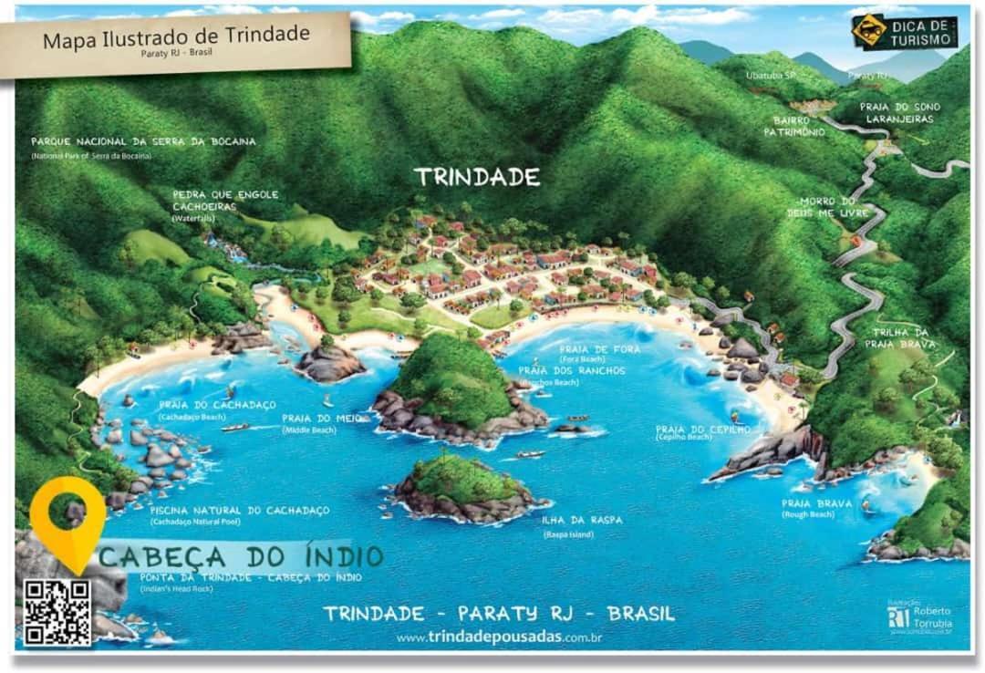 Pousada Guaruca Trindade  Eksteriør bilde